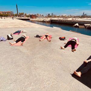 yin yoga playa barcelona